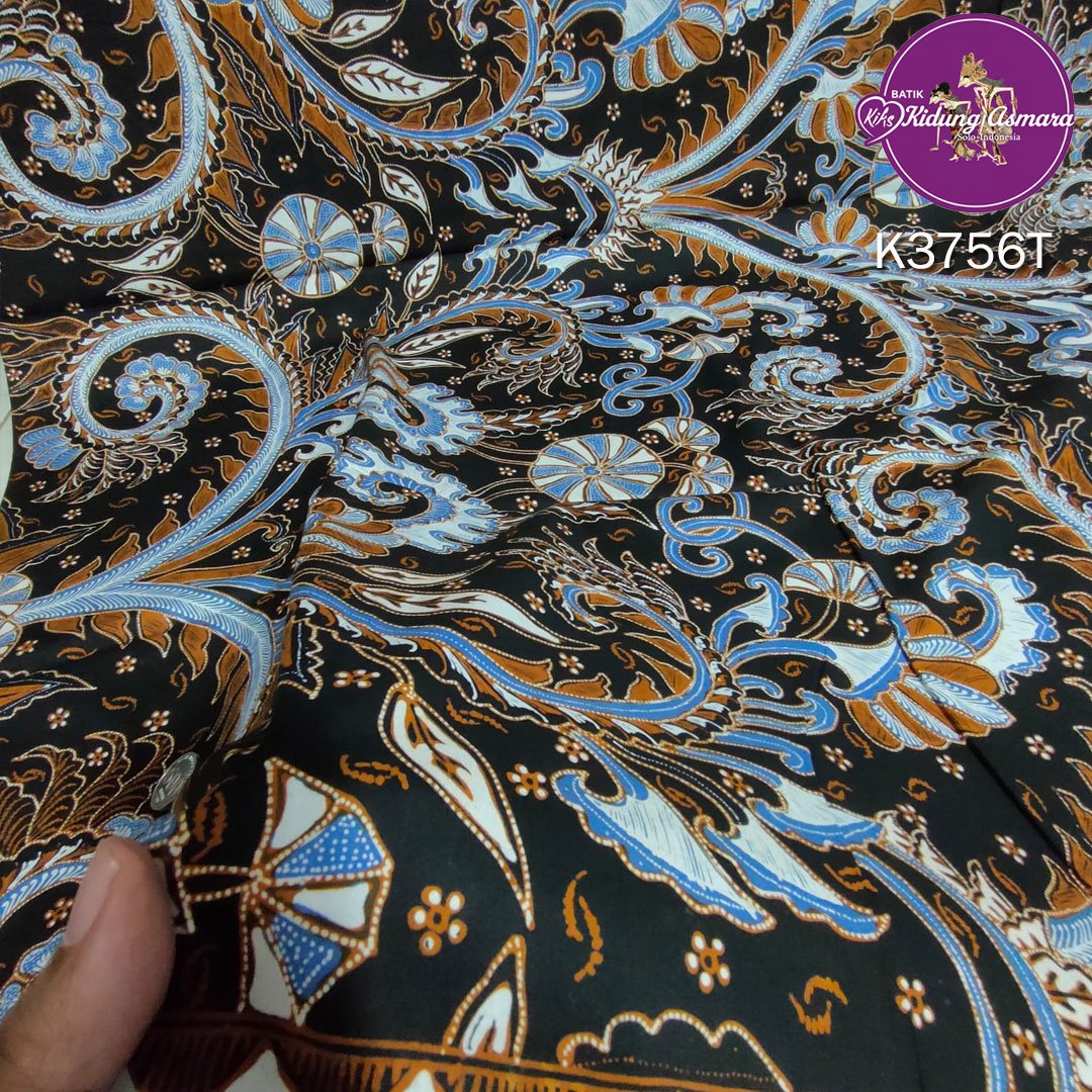 Kain Batik Tulis Motif Semen Kusuma Nirmala – K3756TWJ - Gambar 4