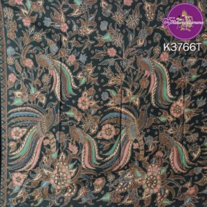 Kain Batik Tulis Soga Motif Cendrawasih Kusuma - K3766TRP