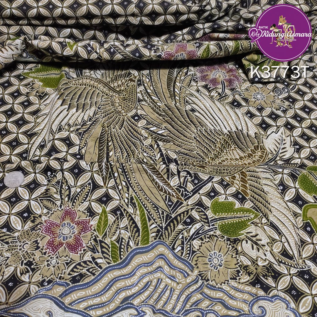 Kain Batik Tulis Pola Tangan Panjang Motif Kawung Dwi Hong – K3773TPWJ - Gambar 4
