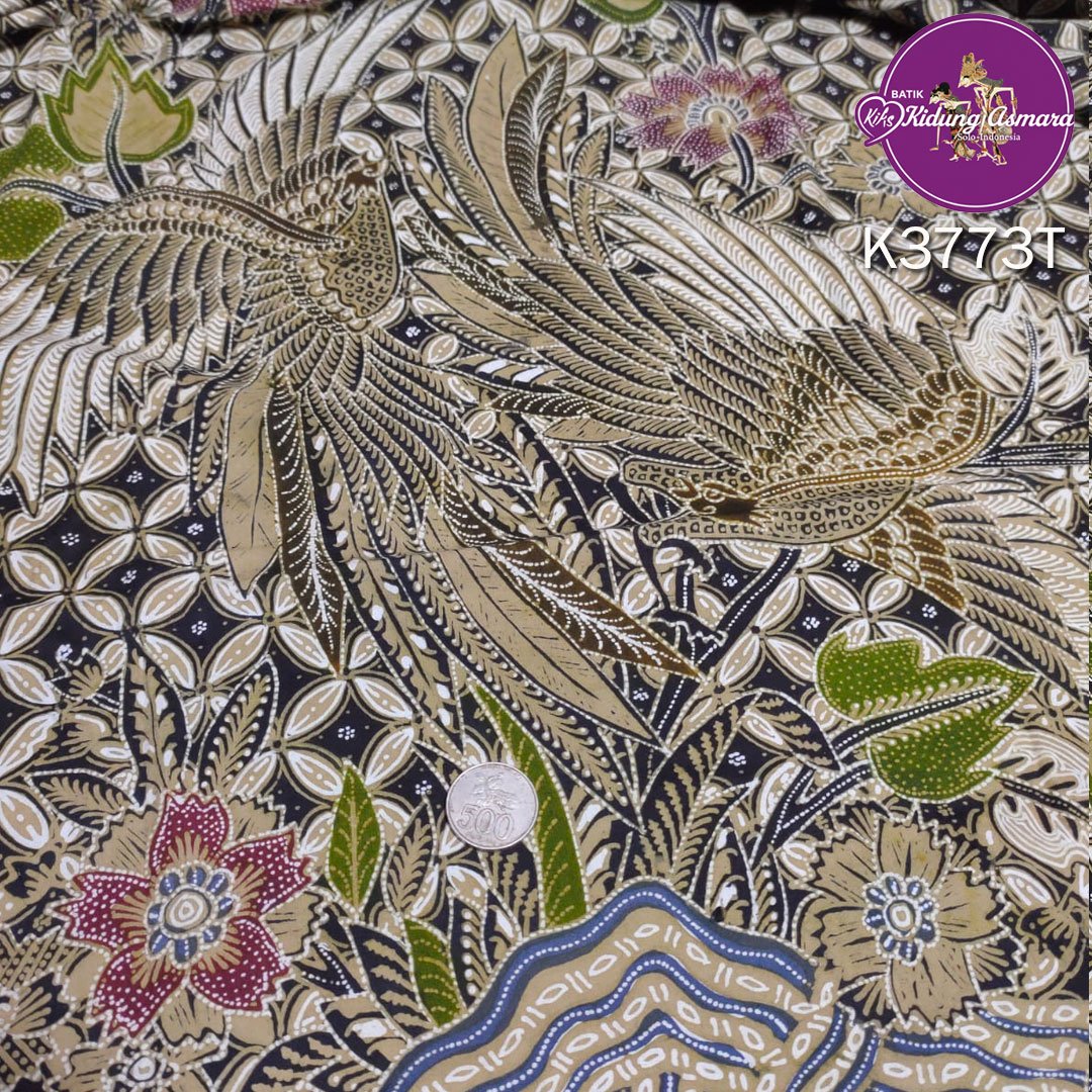 Kain Batik Tulis Pola Tangan Panjang Motif Kawung Dwi Hong – K3773TPWJ - Gambar 3