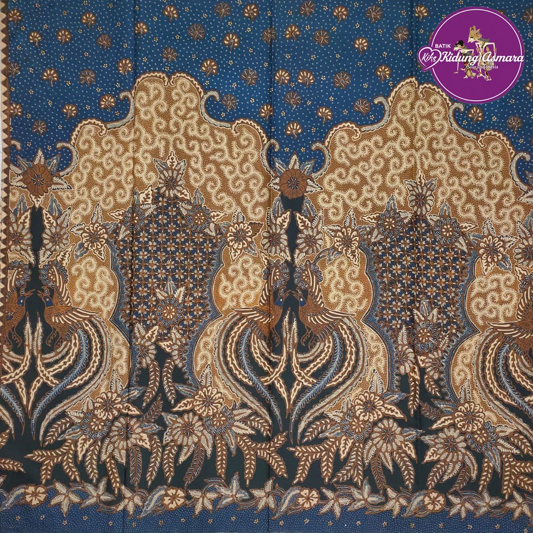 Kain Batik Tulis Motif Cendrawasih Biru – K3768TWD