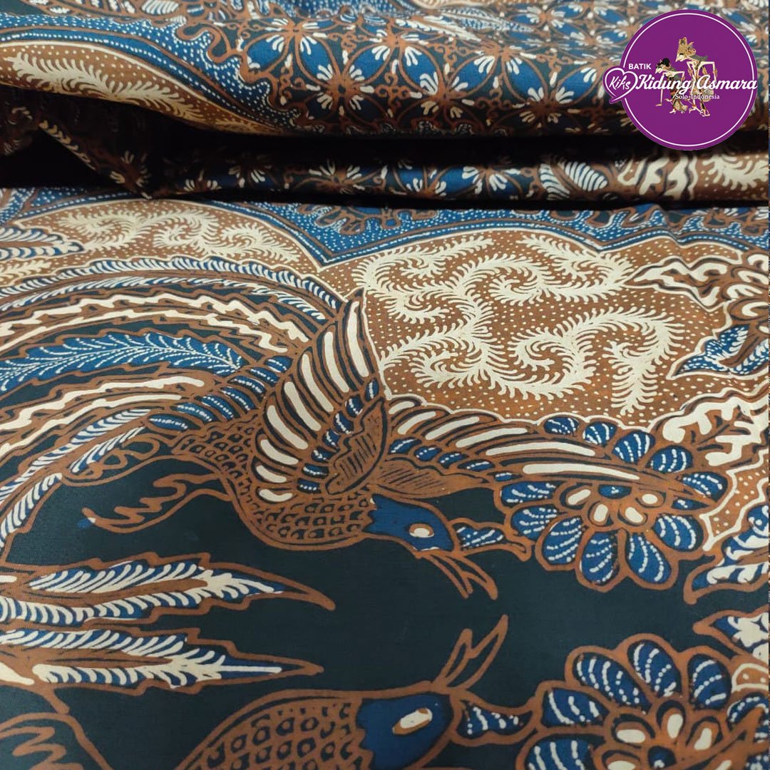 Kain Batik Tulis Motif Cendrawasih Biru – K3768TWD - Gambar 4