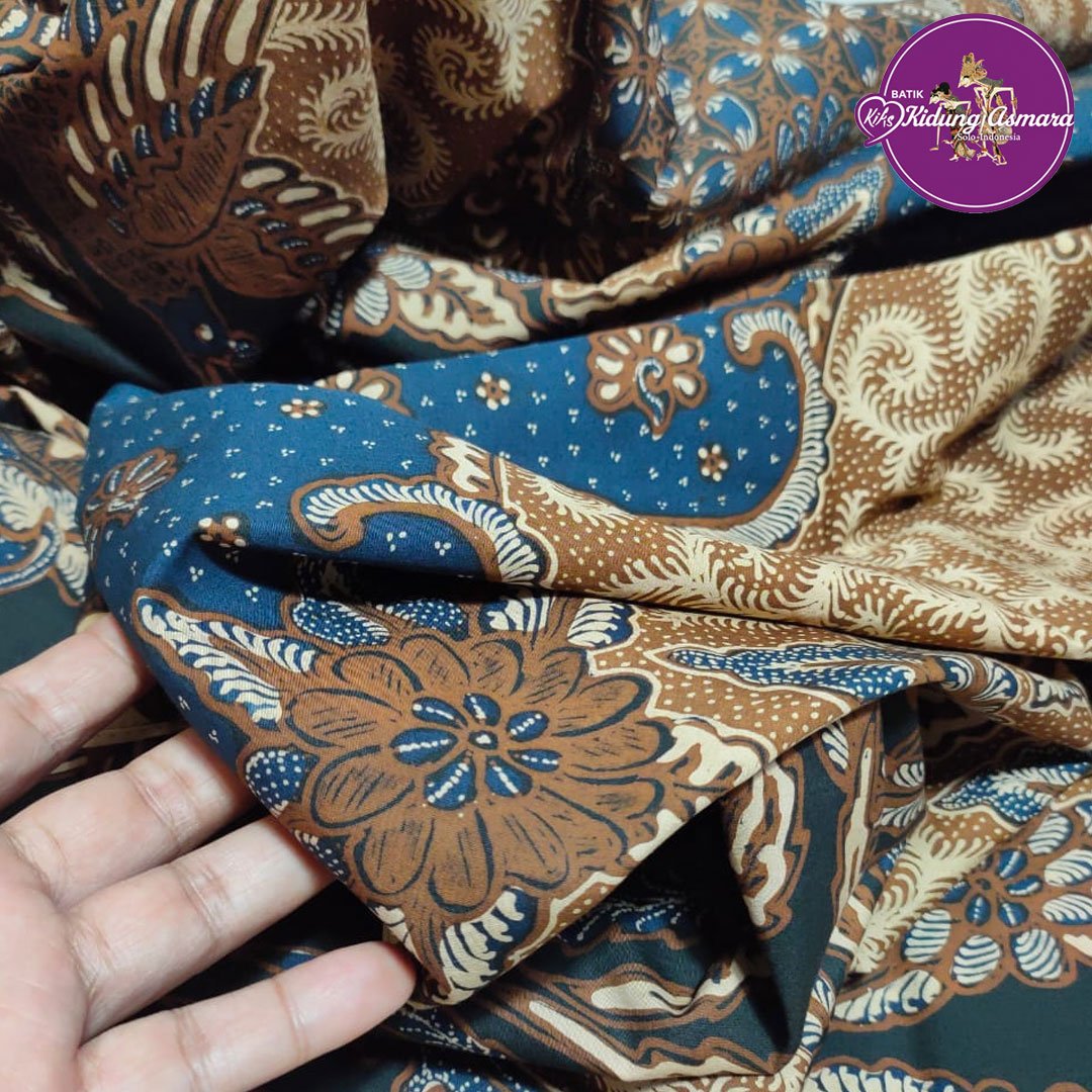 Kain Batik Tulis Motif Cendrawasih Biru – K3768TWD - Gambar 3